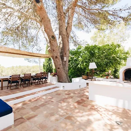Villa Luxurious Ibiza Casa Pacifica 6 Bedrooms Large Outdoor Dining Area Santa Eularia des Riu