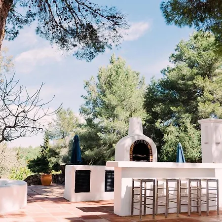 Luxurious Ibiza Casa Pacifica 6 Bedrooms Large Outdoor Dining Area Villa Santa Eularia des Riu