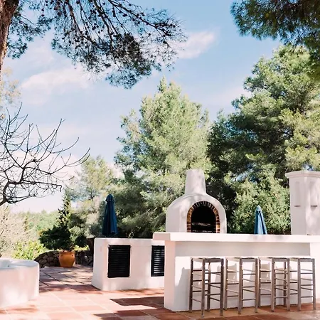 Luxurious Ibiza Casa Pacifica 6 Bedrooms Large Outdoor Dining Area Bbq San Rafael Villa Santa Eulalia del Río