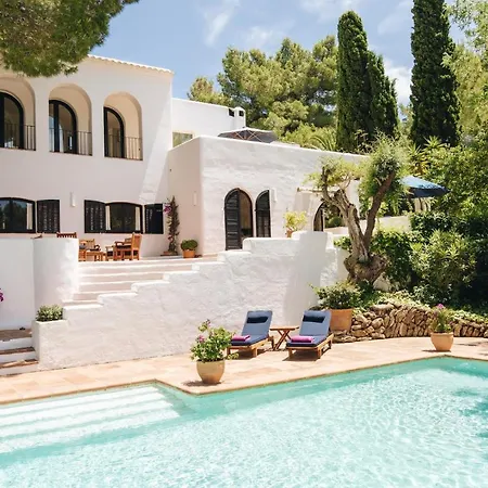 Luxurious Ibiza Casa Pacifica 6 Bedrooms Large Outdoor Dining Area Bbq San Rafael Villa *