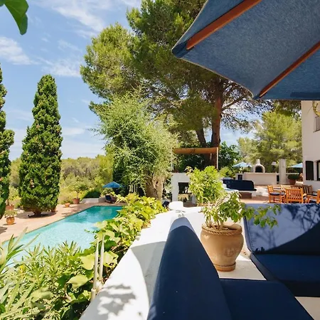 Villa Luxurious Ibiza Casa Pacifica 6 Bedrooms Large Outdoor Dining Area Bbq San Rafael