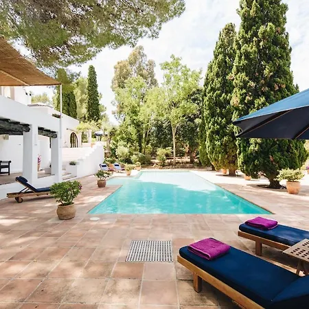 Luxurious Ibiza Casa Pacifica 6 Bedrooms Large Outdoor Dining Area Bbq San Rafael Santa Eularia des Riu